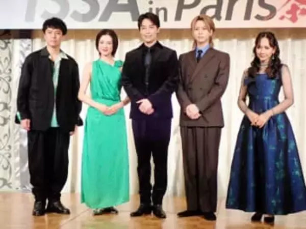 海宝直人　記者会見での生歌初披露に苦笑「恐ろしいシステム」　ミュージカル「ISSA　in　Paris」制作発表