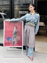 王林　アパレルブランドで母校とコラボ　来年は「ターニングポイントになる」と予告