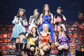 LDH所属のGirls²　デビュー7周年に7人で初の日本武道館に降臨　ファン8000人熱狂