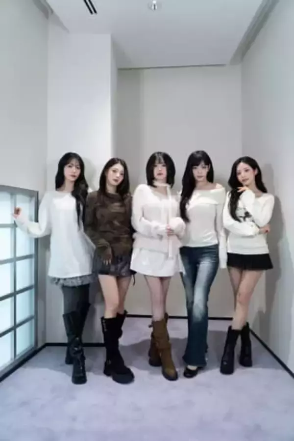 圧倒的ビジュで全員センター　韓国5人組が日本デビューへ　美の秘訣は「メーキャップ」目標は東京D　日本語勉強中