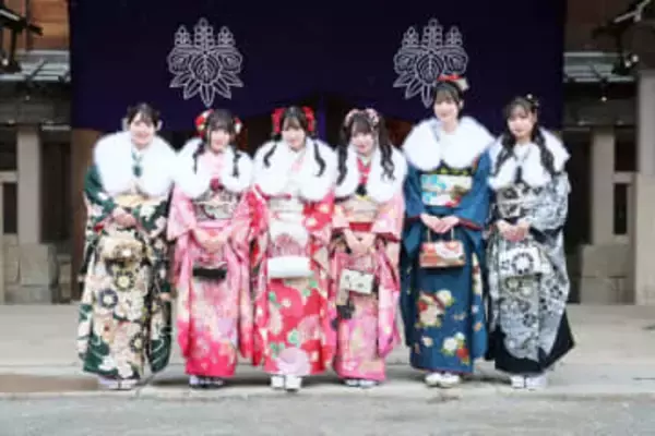 SKE48の6人が振り袖姿披露　グループ初の佐賀県出身メンバー桒原椿「19歳の時に初めて1人で新幹線に乗って名古屋に」