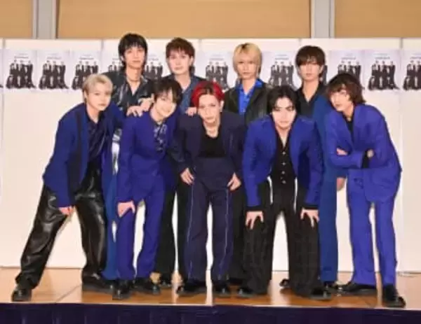 SUPER★DRAGON　10周年写真集発売に感慨ひとしお「成長の過程とか瞬間を共有してきた。9人で続けて来られたのはすごく意味がある」