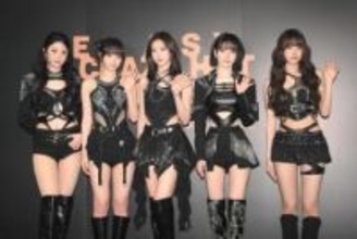 LE　SSERAFIM　ブラック衣装でビジュアルマシマシ　初東京ドーム公演に感激、2日目も気合