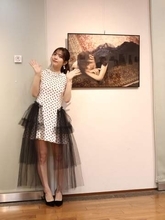 23歳グラビアタレント「人生初」写真展開催