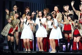 モーニング娘。次世代担う新メンバー3人がお披露目　中学1年生の石川華望「切磋琢磨して頑張りたい」