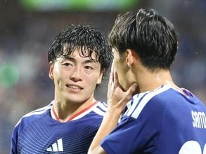 夫はサッカー日本代表の美女アナ　4歳長男と生観戦「久しぶりの代表戦にぐっときた」昨年11月に次男誕生