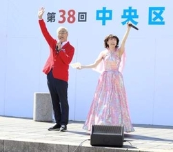 水森かおり、オール巨人とのデュエット舞台に迷子が上がり込むハプニング　2人でママ探す「びっくりした～」