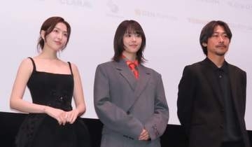 KARA知英　「韓国の実家に帰ったら親に会いに行こうと思った」W主演映画「過怠」舞台あいさつ