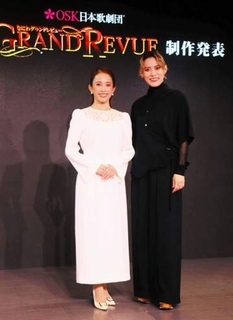 OSK日本歌劇団・千咲えみ　卒業公演の制作発表で涙　翼和希は「きょう卒業ちゃうから」とフォロー