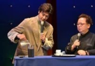 速水もこみち　オリーブオイルではなくごま油入りチョコレートカクテルに驚嘆「はぁ～、ごま油ですか」