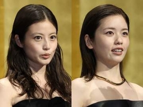えっそっくり！【橋田賞】登場の今田美桜と小芝風花の黒衣装が　実は違うんです！個性光る着こなしで足元まで魅了