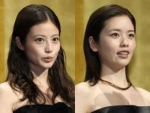 えっそっくり！【橋田賞】登場の今田美桜と小芝風花の黒衣装が　実は違うんです！個性光る着こなしで足元まで魅了