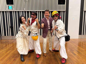 ガテン系音楽ユニット・TあんどT　首都圏ラジオ初出演で森田健作＆酒井法子と共演　スターの金言に感激