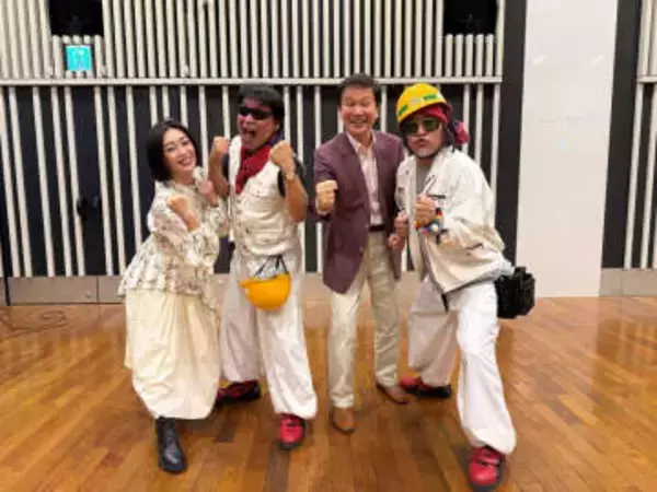 ガテン系音楽ユニット・TあんどT　首都圏ラジオ初出演で森田健作＆酒井法子と共演　スターの金言に感激