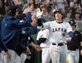 「大谷ワロタw」「小学生かw」大谷同点アーチ後→ベンチ帰ってきて連呼したワードにSNS沸騰「流行りそうw」「面白すぎ」「流行語大賞」「少年野球みたい」