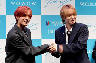 伊野尾慧が噴火w　セリフをクールに披露も笑い声「絶対許さないから！」なにわ高橋とドラマ初共演で初日は「両手で手をギュッ」