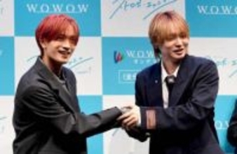 伊野尾慧が噴火w　セリフをクールに披露も笑い声「絶対許さないから！」なにわ高橋とドラマ初共演で初日は「両手で手をギュッ」