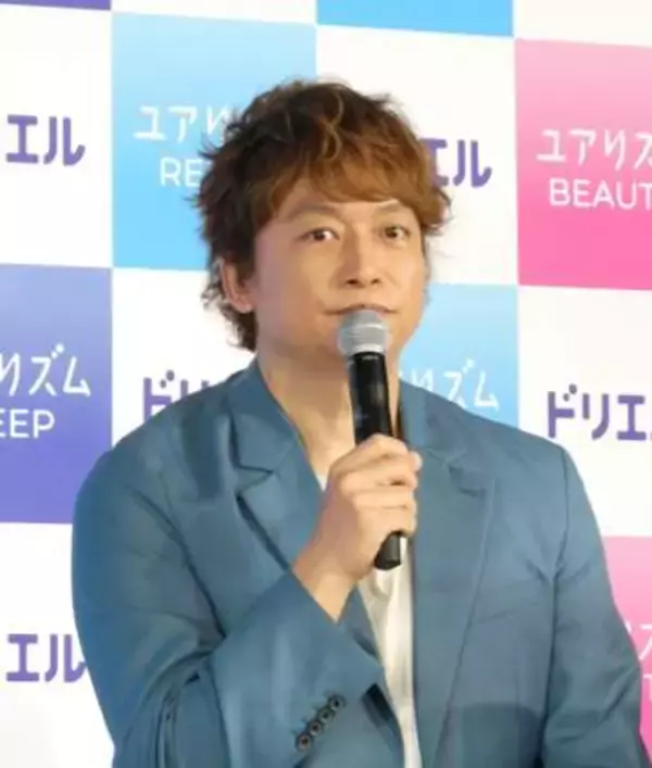 香取慎吾、開口一番に「りくりゅうの引退会見見てました」　“ほぼ裏”時間帯もネタに、報道陣に「こんなに集まっていただいて」