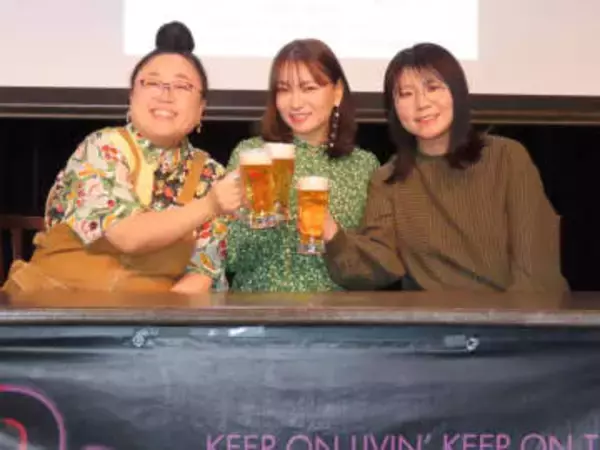 保田圭　ニッチェ江上　相席スタート・山﨑ケイで自主興行トークライブ「角打ち　けい」開催しぶっちゃけ飲みトーク