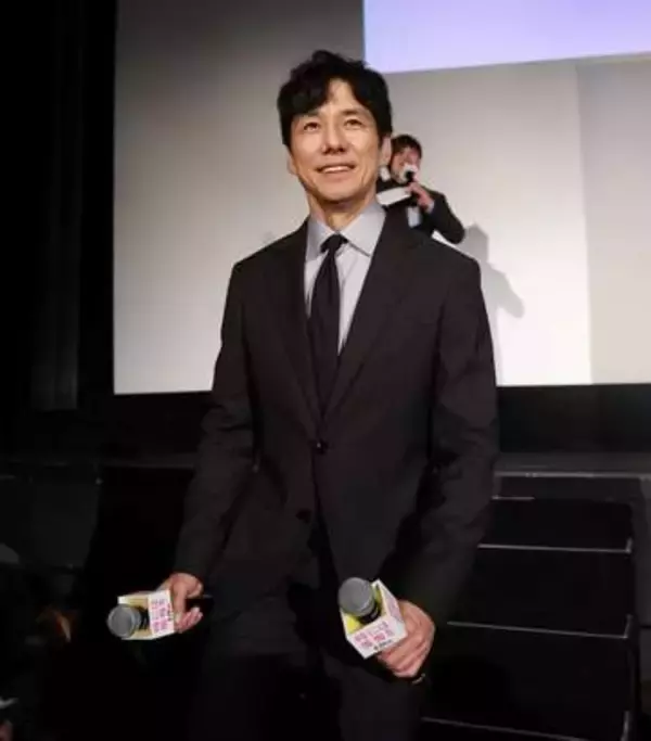 西島秀俊　観客から映画の思い聞き、舞台上で感極まる「胸がいっぱいです」