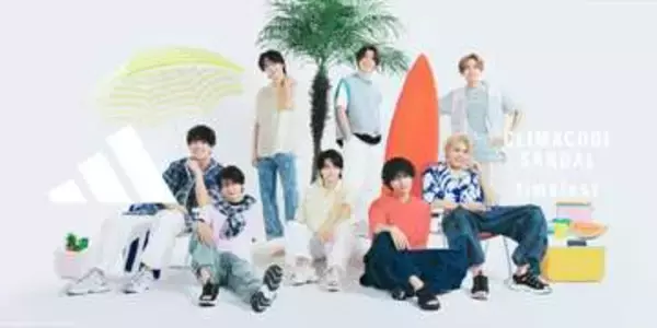 timelesz　新CMに最新アルバム内の楽曲使用　ABCマート「CLIMACOOL」2年連続アンバサダーに