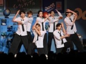 aoen　爽やかブレザー姿で魅了　ファンも同級生として参加して大歓喜