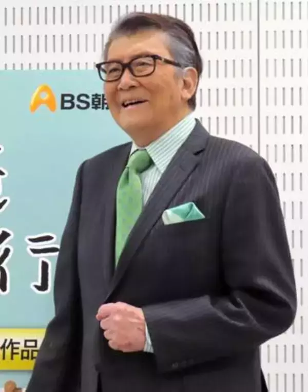 里見浩太朗、ドラマ初共演の水谷豊と互いに再会喜ぶ　BS朝日4K時代劇スペシャル取材会