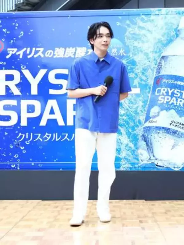 宮世琉弥　炭酸水イベントでペットボトルのフタ開けられず「ハンドクリーム塗りすぎちゃった」