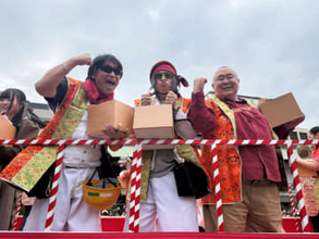 TあんどT　松村邦洋と「TMT」結成狙う　生田神社豆まき神事に参加　境内にデビュー曲流れて大感激＆大感謝