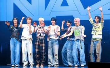 NAZE「バカでかい夢を見せます！」　デビューショーケースで中村倫也からサプライズ　「バカでかい夢を見せて」激励に熱く誓った
