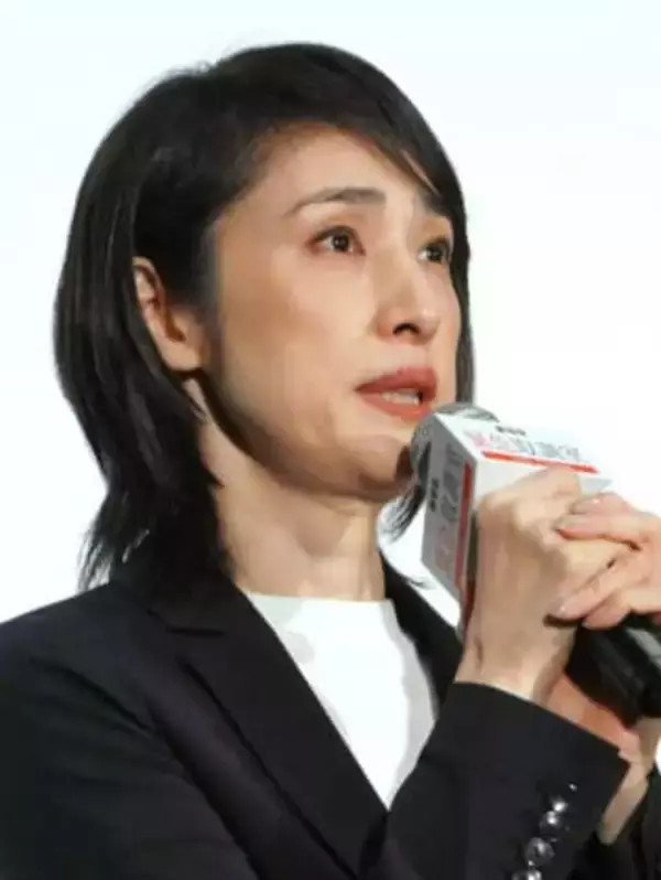 天海祐希　大杉漣さんを思い涙「漣さんが力を貸してくれたと思う」映画「緊急取調室　THE　FINAL」初日舞台あいさつ