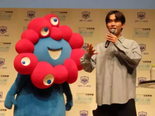 鈴木福　ミャクミャク人気に嫉妬　「僕の時と大違いじゃないですか」