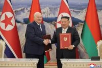 友好条約締結した北朝鮮とベラルーシ、軍事で「先行協力」