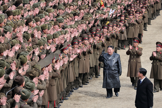 北朝鮮軍に「敵意識」徹底指令　党大会控え“戦闘国家化”進む