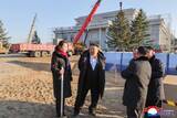 「金正恩総書記、海外軍事作戦記念館建設現場を視察」の画像1