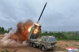 北朝鮮、ＡＩ誘導の戦術巡航ミサイル試験　金正恩氏が視察