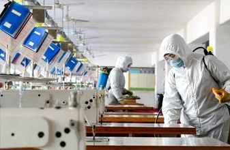 北朝鮮の首都郊外に消毒施設…貿易再開に向けた動き強まる