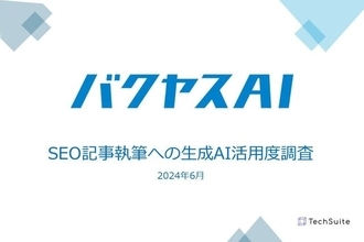 SEO記事執筆への生成AI活用度調査を実施：76%のライターがSEO記事の執筆に生成AIを活用したことがあると回答