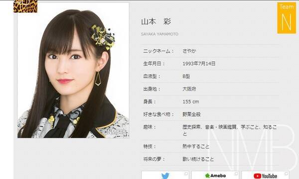 Nmb48山本彩卒業発表に 残ってほしい人ほどいなくなる と嘆く声 18年7月31日 エキサイトニュース