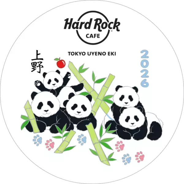 「「ハードロックカフェ 上野駅東京」上野動物園ジャイアントパンダ“シャオシャオ”、“レイレイ”の送別を記念したスペシャルメニュー」の画像