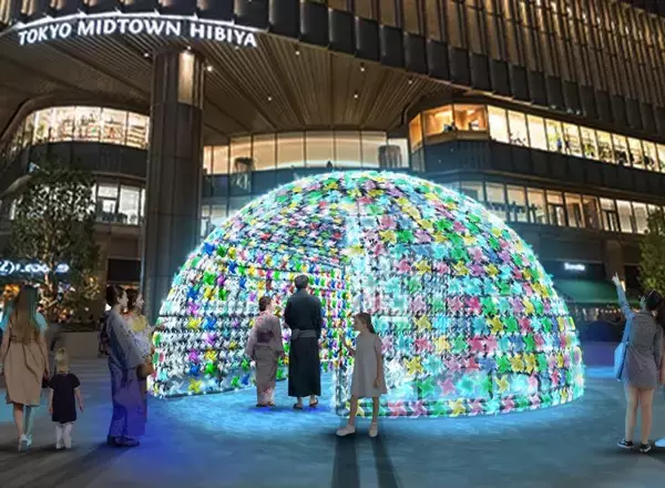 「約1,500個のかざぐるまがきらめく「かざぐるまガーデン」が日比谷の夏を彩る！五感で涼を感じるイベント　東京ミッドタウン日比谷「HIBIYA MID SUMMER 2025」開催」の画像