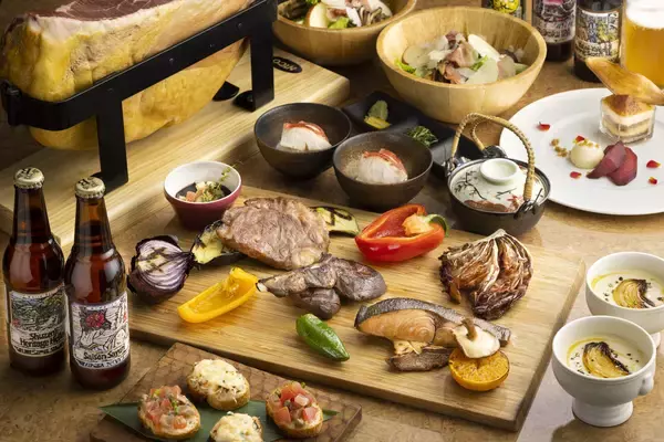 「【伊豆マリオットホテル修善寺】秋の味覚とクラフトビールが織りなす調和　「Flavors of Autumn Harmony -Autumn Share Dinner-」を発売」の画像