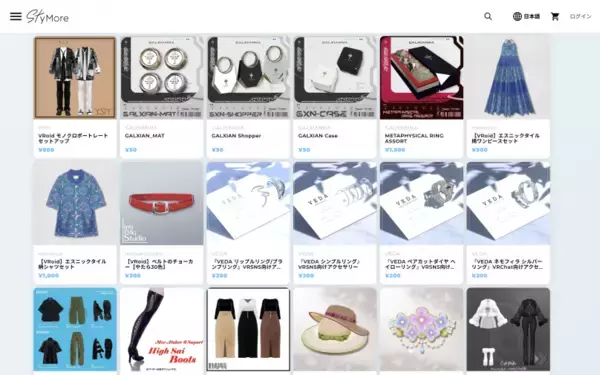 「アパレル業界初！ファッション特化型メタバースプラットフォーム「StyMore（スタイモアー）」4月10日（水）オープン」の画像