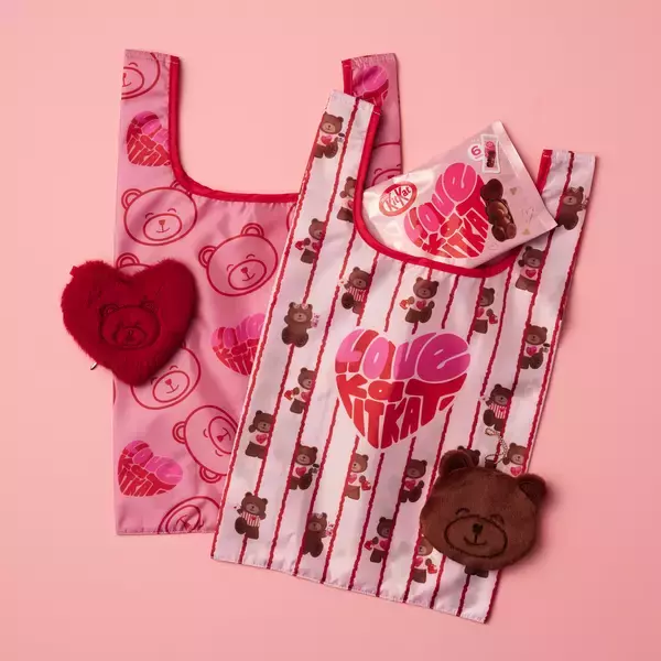 「今年は“推しベアー”で楽しむバレンタインを提案　思わず独り占めしたくなる可愛さの“クマ型キットカット”で想いを届けよう　「キットカット ハートフルベアー」1月13日（火）よりシーズン限定で販売開始！」の画像