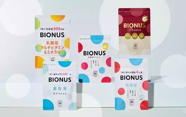 「累計販売数40万袋*突破の乳酸菌サプリ「ビオナス」、「ロフト ウエルネス＆ビューティー 2026」初展開で反響　1日1粒の“頑張らない私メンテ”習慣がSNSで話題」の画像