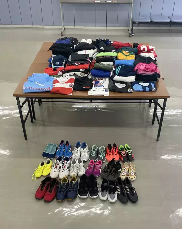 「スポーツ用品を新興国の人々へ―3月28日コベルコ神戸スティーラーズ戦で寄付を募ります」の画像