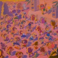 【OIL by 美術手帖ギャラリー】タイ出身アーティスト、ウィスット・ポンニミットの個展「DANCE」を2月20日（金）より開催。シンプルで温かみのあるキャラクターと、日常に寄り添うメッセージが人気。