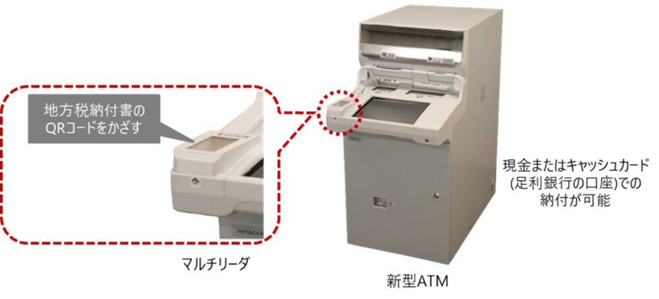 足利銀行でATMによる地方税統一QRコード納付の取り扱いを開始 - エキサイトニュース