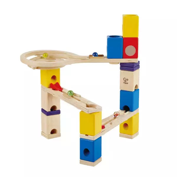 「組み立てをもっと楽しく！論理的思考力を育むビー玉転がし「クアドリラ」シリーズご購入の方に、コーディングキットをプレゼント」の画像