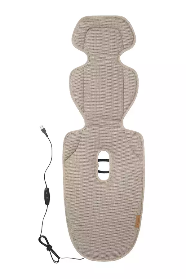 「今夏も高温予想(※1)ベビーカーの暑さ対策に 頭の先まで風が届く送風ファン付きシート『すやかぜ EA』2026年3月下旬 新発売」の画像